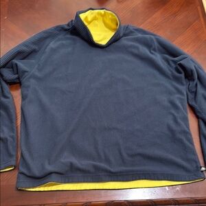 Nike ACG Navy and Yellow Sweatshirt ( all conditions gear )  reversible